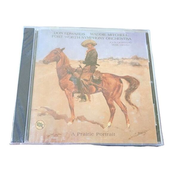 DON EDWARDS & WADDIE MITCHELL A PRAIRIE PORTRAIT NEW CD - Picture 1 of 2